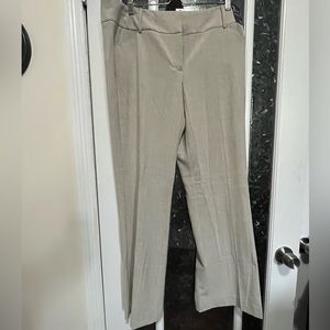 NWT New York & Co  7th Ave beige/tan print pant Size 14